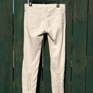 Rag & Bone Winter White Skinny Jeans Modal Fabric